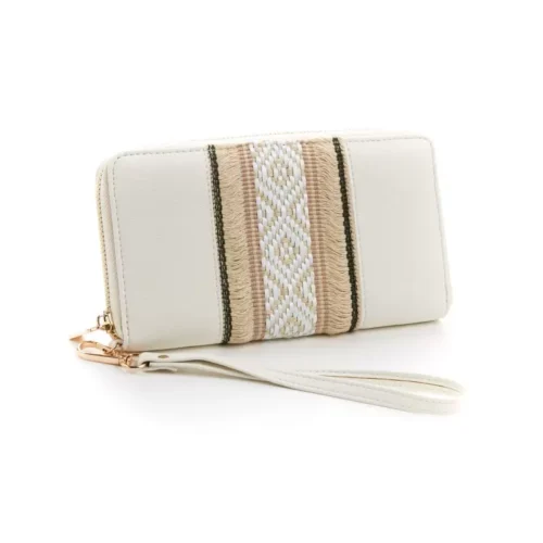 Γυναικείο πορτοφόλι Verde 18 1046 Λευκό