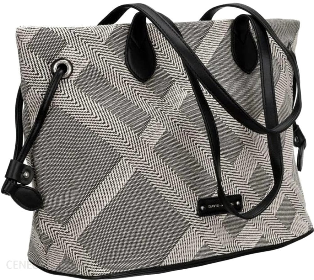 David Jones Paris Women's Shoulder Bag 6734-3 Grey