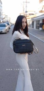 Γυναικεία Τσάντα Χιαστί Gino-Valentini A9960125 Black - Image 5