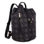 De Raggi Τσάντα Πλάτης Monorgram Series 25131-114 Black - Image 2